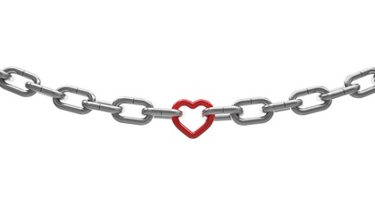 Obraz premium The union of love holds everything else