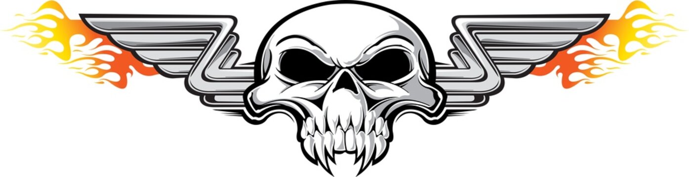 Hot rod skull