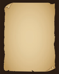 Vintage brown paper design, vector illustration