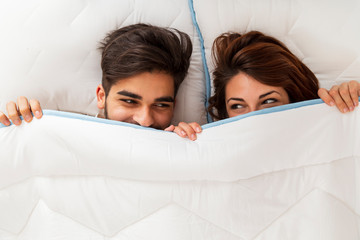 Peeking under the sheets