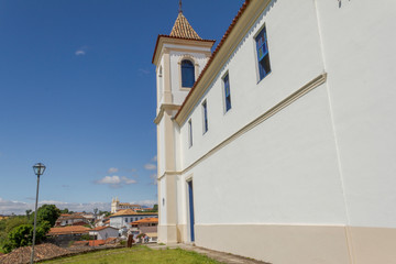 Fototapeta na wymiar Igreja do Rosário, Santa Luzia, estado de Minas Gerais, Brasil
