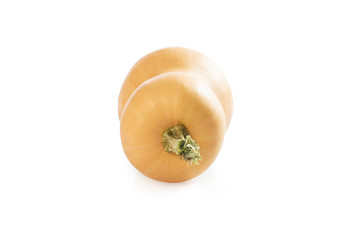 Butternut squash isolated on white