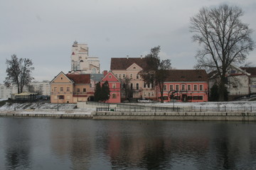 the palace in Minsk. Belarus