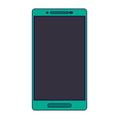 smartphone mobile technology blue lines