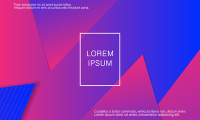 Geometric background Minimal abstract cover design