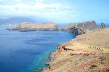Fototapeta na wymiar Ponta de Sao Lourenco on Madeira