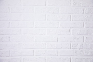 white brick  wall background