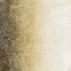 Fototapeta premium Gold luxury ink and watercolor textures on white paper background. Paint leaks and ombre effects. Hand painted abstract image.