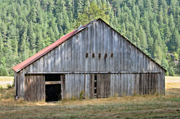 Fototapeta na wymiar Old Barn in Oregon