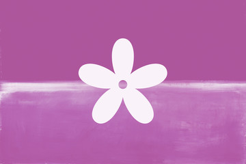 Purple Flower Tone Icon Texture Art Background Pattern Design Graphic