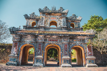 Imperial City in Hue, Vietnam