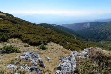 View the meadows in The Vratna valley at the national park Mala Fatra