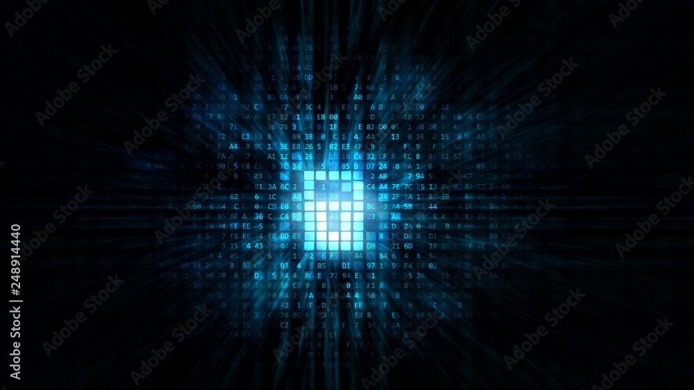 Canvas Prints internet security and data protection