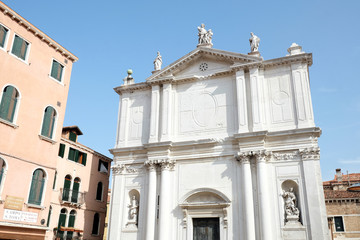 Fototapeta na wymiar City Architecture, Cathedral Venice, Italy