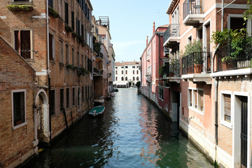 Fototapeta na wymiar Venice Italy channel