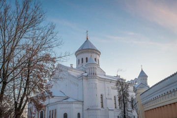 Obraz premium Historic Church in Vilnius, Lithuania - Jan 2019.