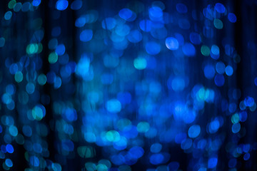 abstract background blue bokeh circles 