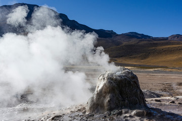 El Tatio Geysire in der Atacama Wüste in Chile