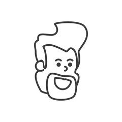 head man avatar character