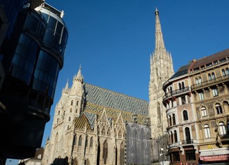 Obraz premium St. Stephen's Cathedral Vienna Austria