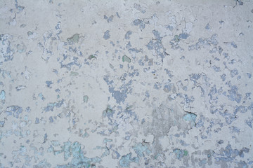 Painted concrete wall