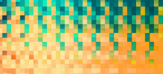 Abstract square blocks shapes gradient pattern background