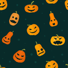 Halloween pumpkin background