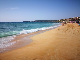 The Torre dei Corsari beach is 2 kilometers long