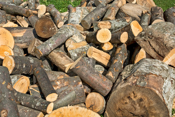 Firewood on the crowd