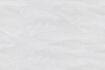 seamless texture, linen fabric plain weave white macro