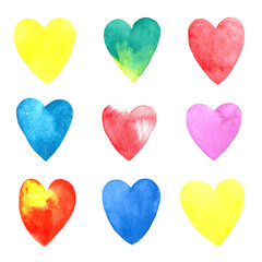 Fototapeta premium hearts_multi2