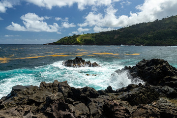 Obraz premium Saint Vincent and the Grenadines, Owia salt ponds
