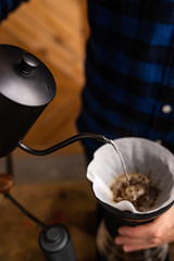 Pour-Over Coffee.