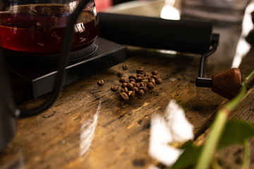 Coffee Making Equipment.