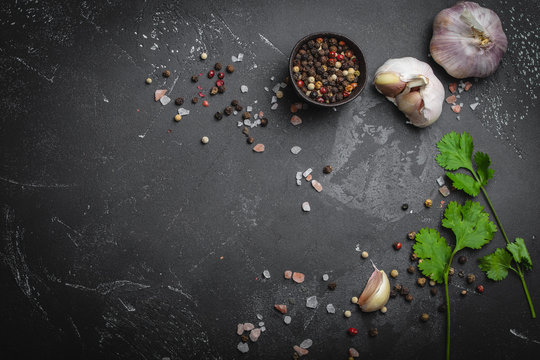 Cooking food concept