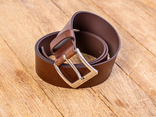 Stylish leather belt