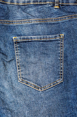 Jeans close-up