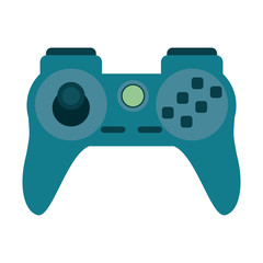 Videogame gamepad symbol isolated