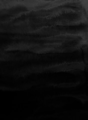 Black ink and watercolor textures on white paper background. Paint leaks and ombre effects. Hand painted abstract image. School blackboard.