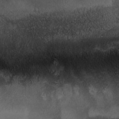 Fototapeta premium Black ink and watercolor textures on white paper background. Paint leaks and ombre effects. Hand painted abstract image. School blackboard.