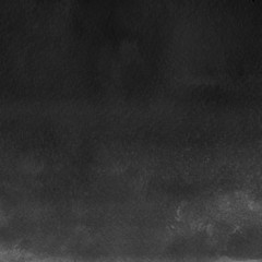 Black ink and watercolor textures on white paper background. Paint leaks and ombre effects. Hand painted abstract image. School blackboard.