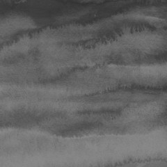 Naklejka premium Black ink and watercolor textures on white paper background. Paint leaks and ombre effects. Hand painted abstract image. School blackboard.