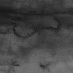 Black ink and watercolor textures on white paper background. Paint leaks and ombre effects. Hand painted abstract image. School blackboard.