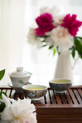 Traditional chinese tea ceremony Cun Fu Cha