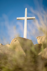 Mountain Top Cross at Sunrise 44