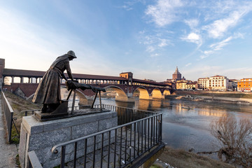 pavia ponte coperto