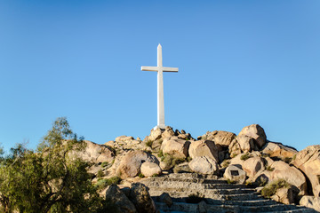 Mountain Top Cross at Sunrise 26