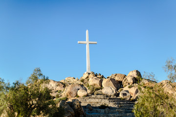 Mountain Top Cross at Sunrise 25