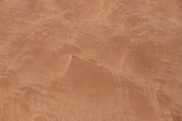 Relax time on sand beach and ocean