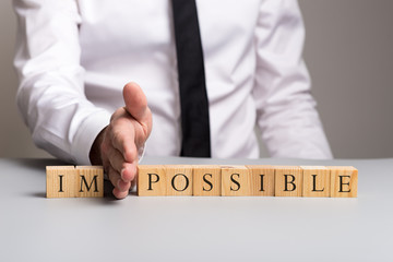 Change impossible into possible concept